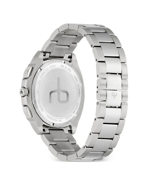 Rag & Bone Gray Bleeker Chronograph 42Mm Watch for men