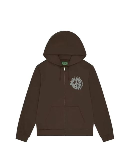 DENIM TEARS Brown University Zip-Up Hoodie