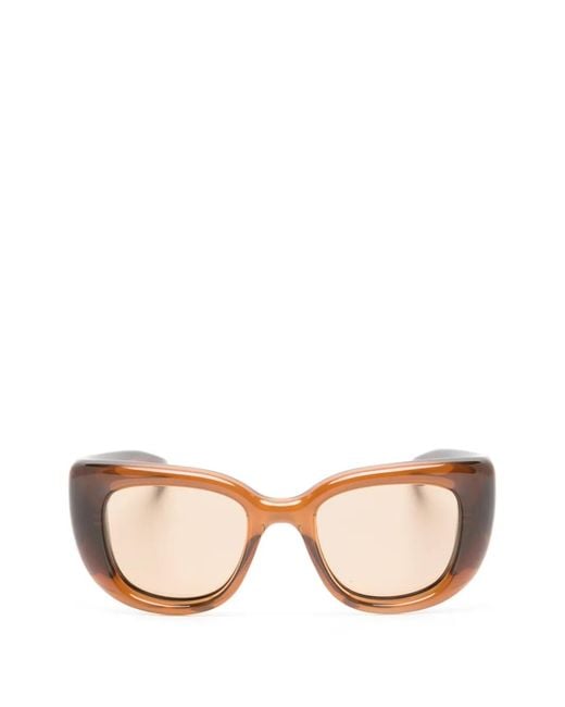 Saint Laurent Natural Howl Square-Frame Sunglasses