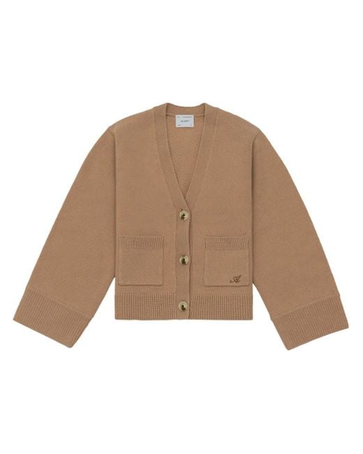 Axel Arigato Natural Memory Wool Cardigan