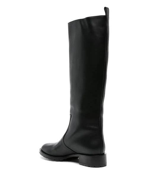 Scarosso Black Sofia Knee-High Boots