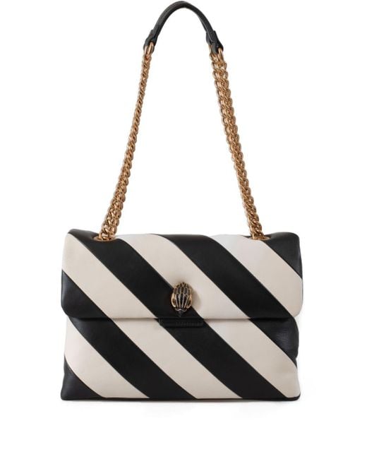 Sac porté épaule Kensington Kurt Geiger en coloris White