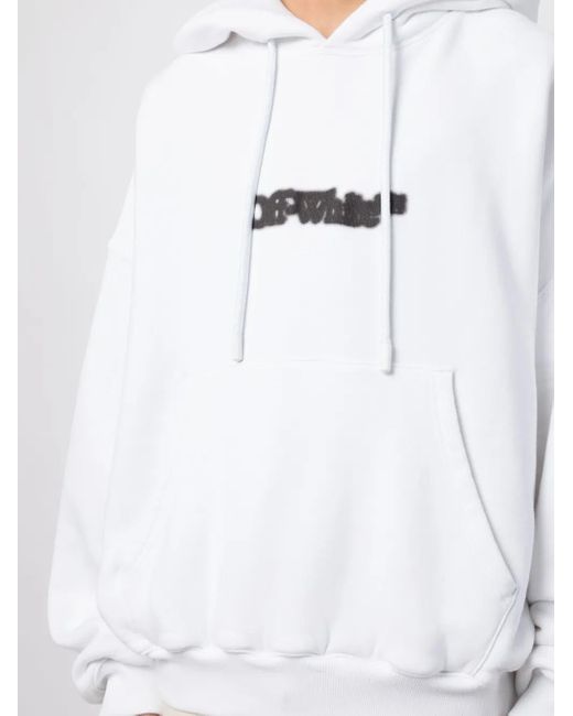 メンズ Off-White c/o Virgil Abloh ドローストリング パーカー White
