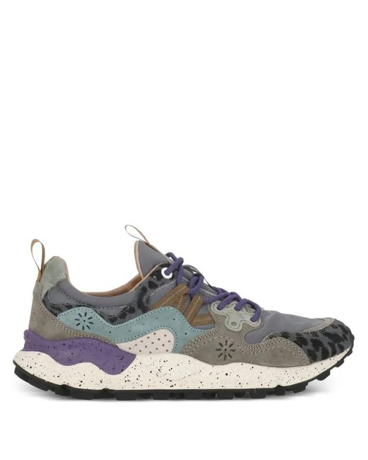 Flower Mountain Gray Yamano 3 Sneakers