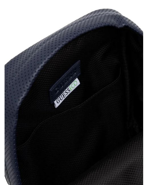 Guess Blue Boston Sling Backpack for men