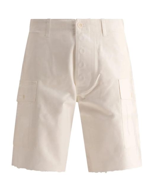 メンズ GALLERY DEPT. コットン カーゴショーツ Natural