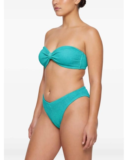 Paramidonna Blue Lucy Bow Two Piece Swimsuit