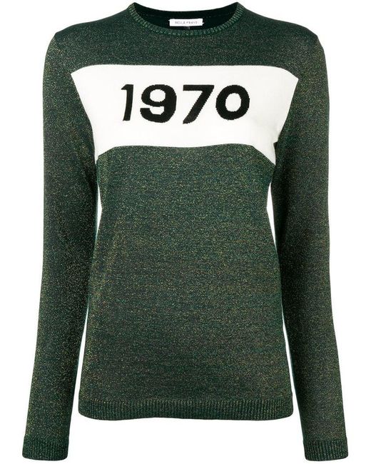 Bella Freud Green '1970' Pullover