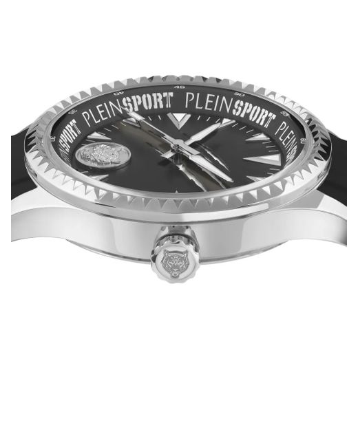 Philipp Plein Black Lineman 45Mm for men