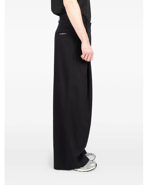Pantaloni Con Pieghe di Societe Anonyme in Black da Uomo