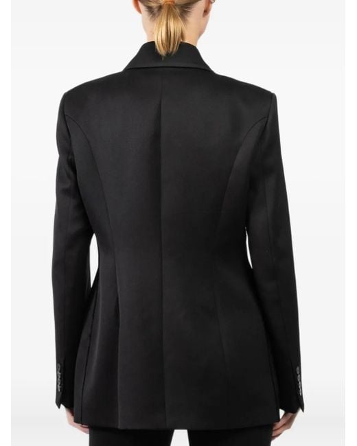 Seafarer Black Double-Breasted Blazer
