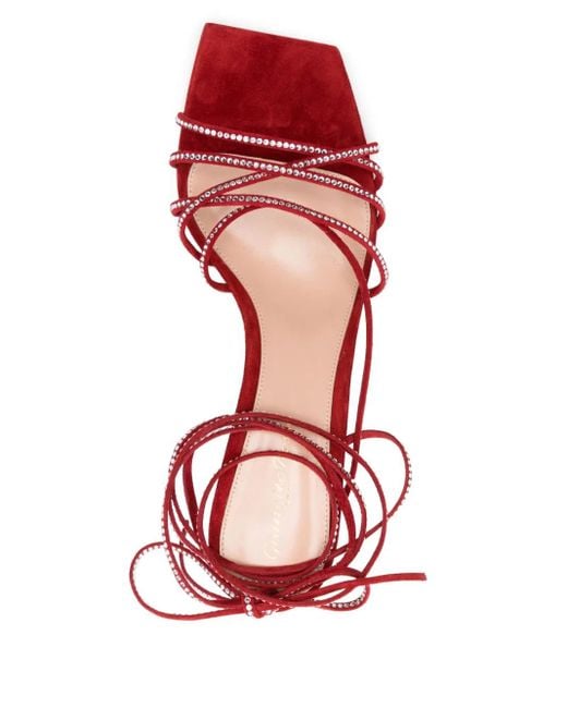 Gianvito Rossi Red Sandals