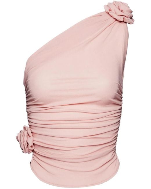 Magda Butrym フローラル トップ Pink