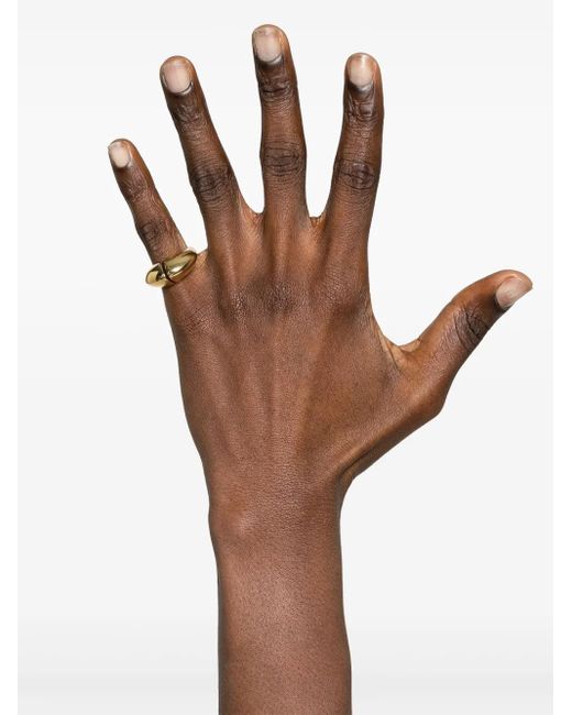 Soeur Metallic Moon Ring