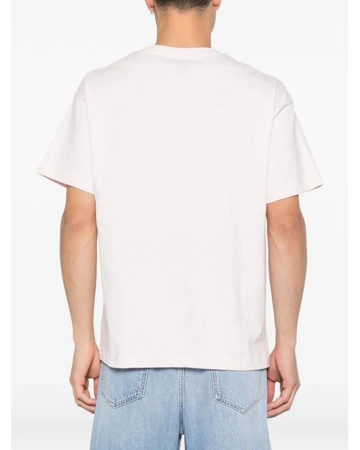 flâneur Pink Short-Sleeve T-Shirt for men