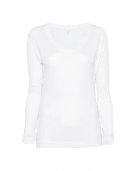Daniele Fiesoli White T-Shirt À Encolure Arrondie