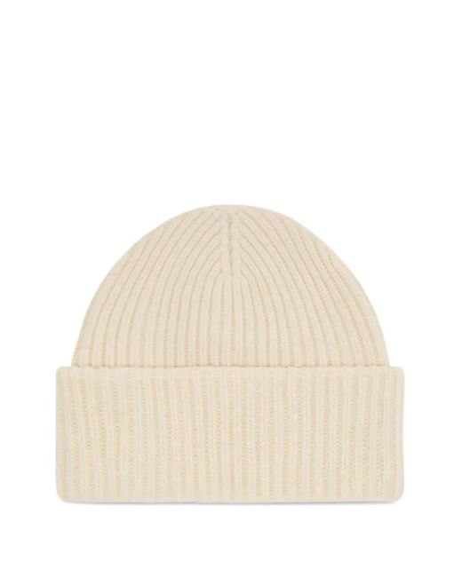 Mc2 Saint Barth Natural Berry Ribbed Beanie for men