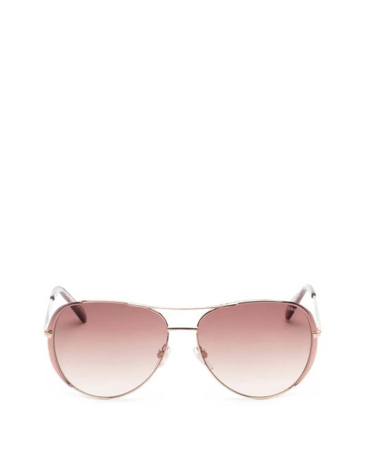 Marc Jacobs Pink Pilot-Frame Sunglasses