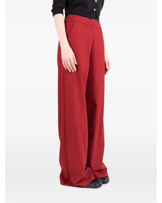 Societe Anonyme Red Josephine Wide-Leg Trousers