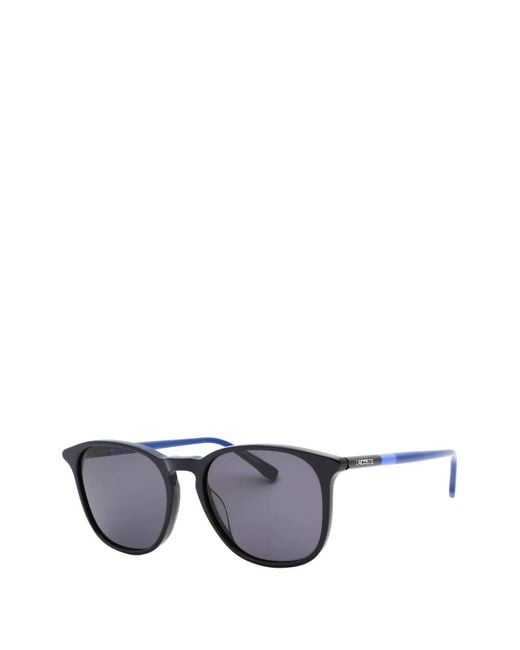 Lacoste Gray Lunettes De Soleil À Monture Rectangulaire