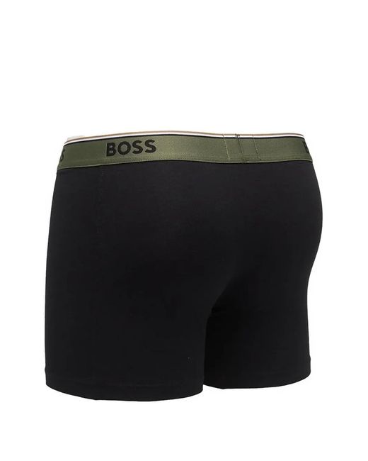 Boss Black Lot De Trois Boxers À Taille Logo for men