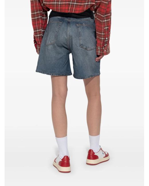 Rag & Bone Blue Cosmos Shorts