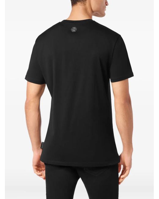 Philipp Plein Black Cote D'Azur T-Shirt for men