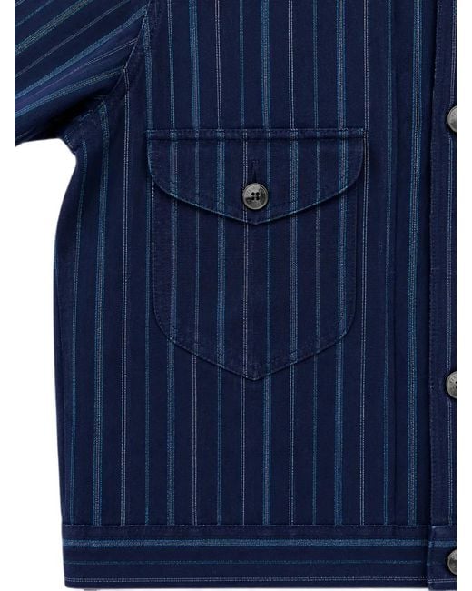Fortela Blue Pouce Cycletop Striped Jacket for men