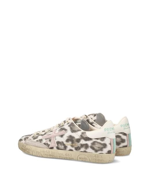 Premiata White Steven Sneakers