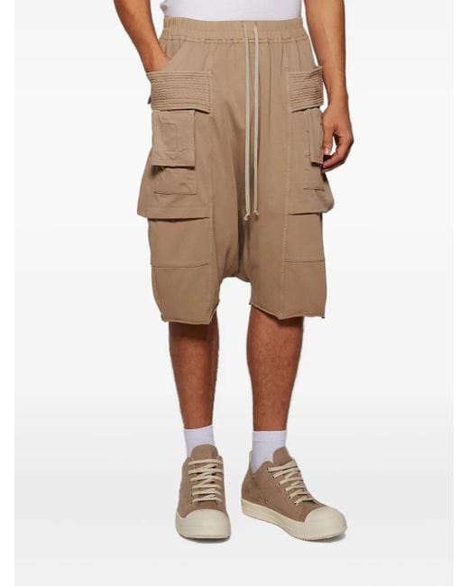 Rick Owens Klassische Cargo-Shorts in Natural für Herren