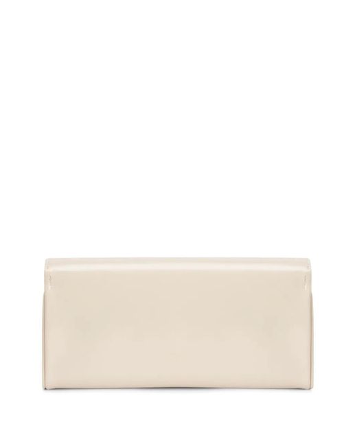 Giuseppe Zanotti Natural Flutie Clutch Bag