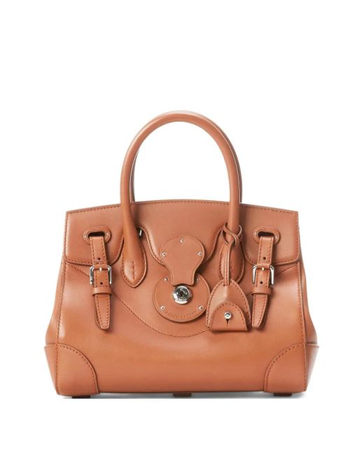 Ralph Lauren Brown Ricky 27 Tote Bag