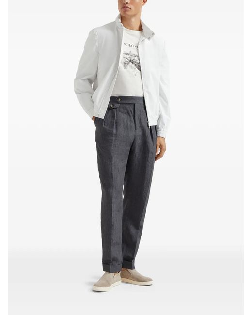 Brunello Cucinelli White Jackets for men