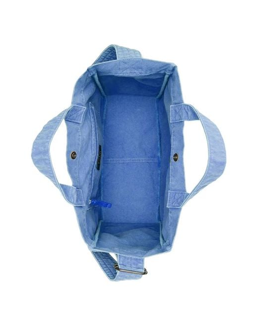 Polo Ralph Lauren Blue Polo Pony Canvas Tote Bag for men