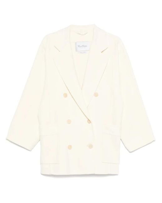 Max Mara White Jacke Jacket