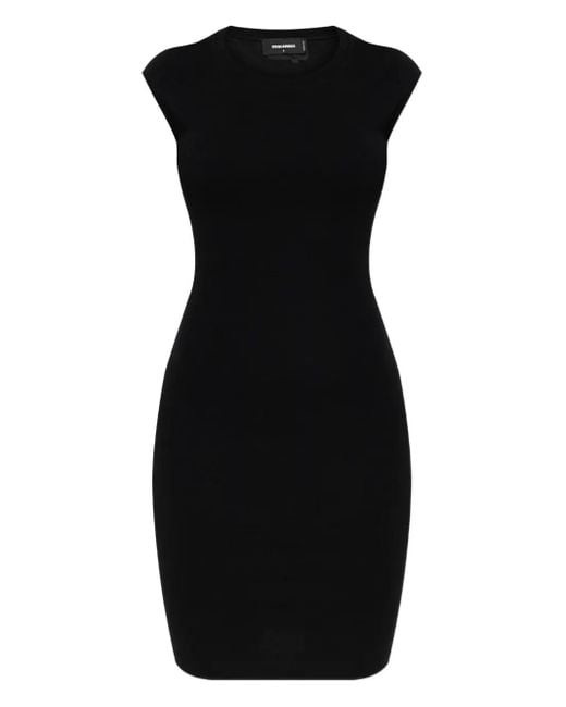 DSquared² Black Short Dresses