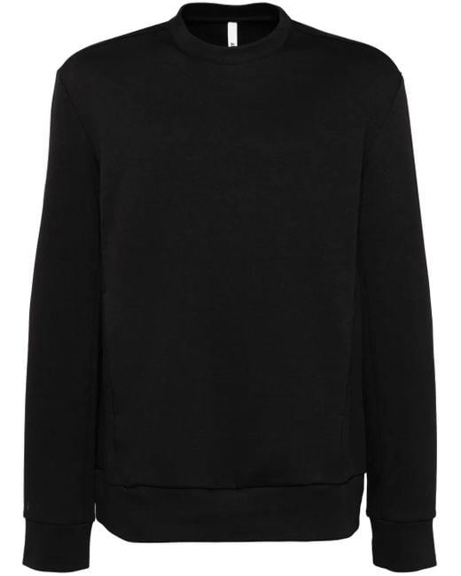 Attachment Black Cotton Hoodie for men