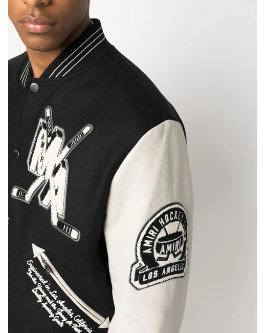 Amiri Black Wool Jacket for men