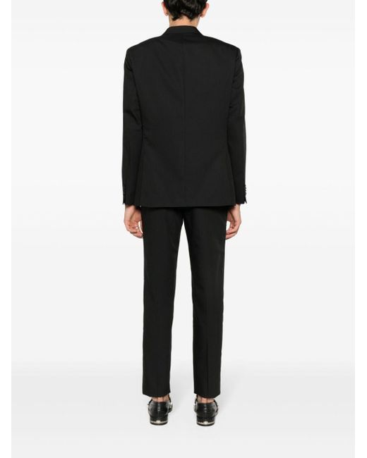 Costume à veste Drive à simple boutonnage Karl Lagerfeld pour homme en coloris Black