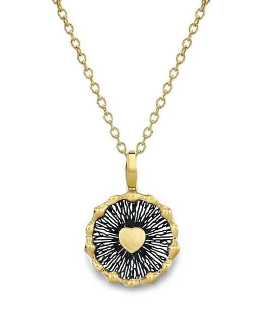 VRAM Metallic Hypha Heart Necklace