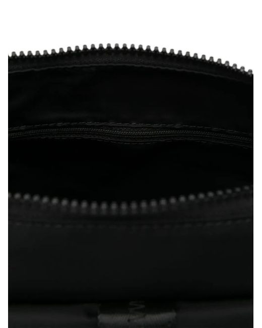メンズ A.P.C. ロゴ ショルダーバッグ Black