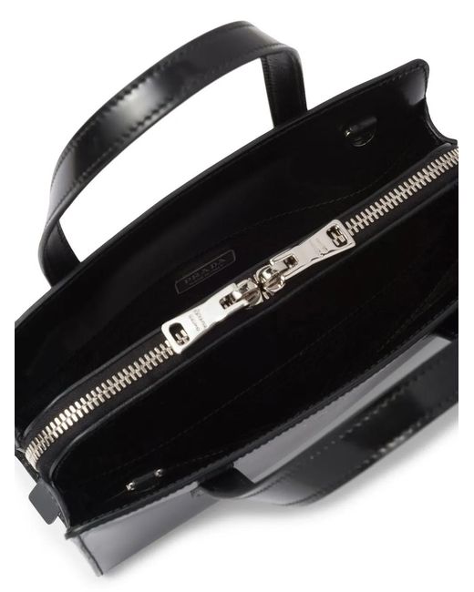 Borsa a mano Re-Edition 1995 in pelle nera di Prada in Black