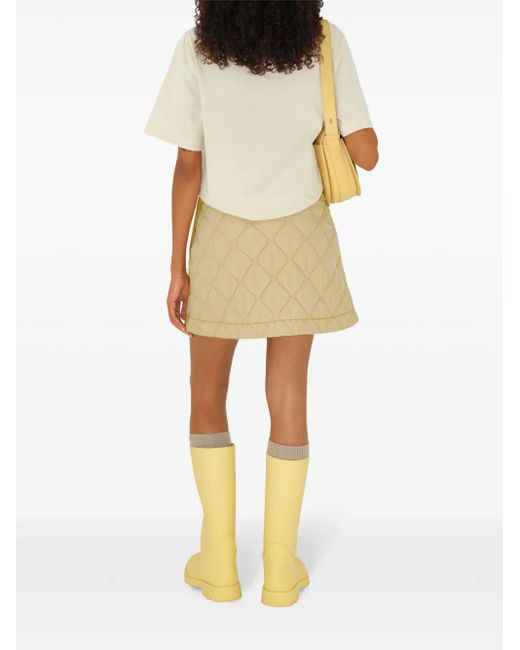 Burberry Natural T-shirts And Polos