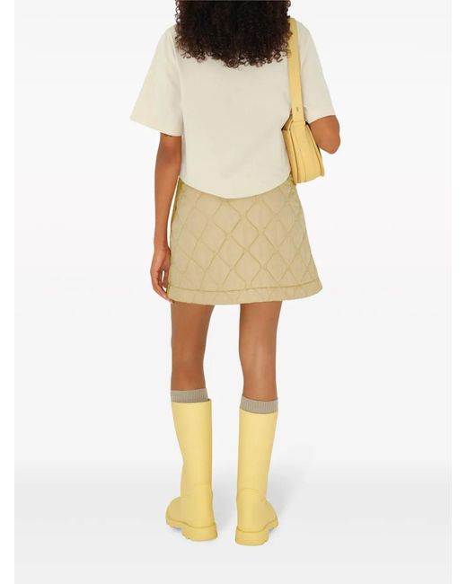 Burberry Natural T-shirts And Polos