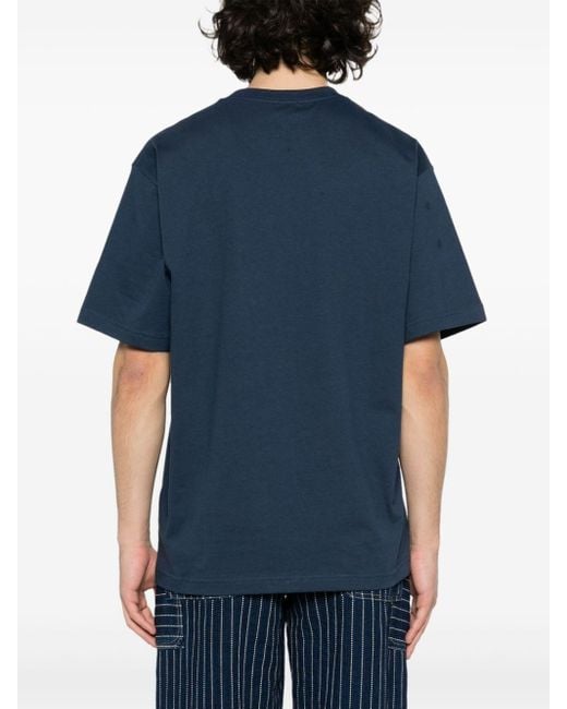 T-shirt Drawn Varsity en coton KENZO pour homme en coloris Blue