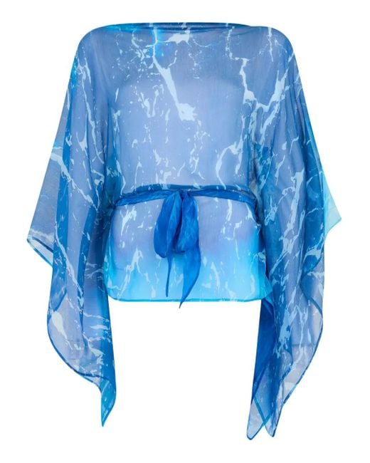 Roberto Cavalli Blue Shirts