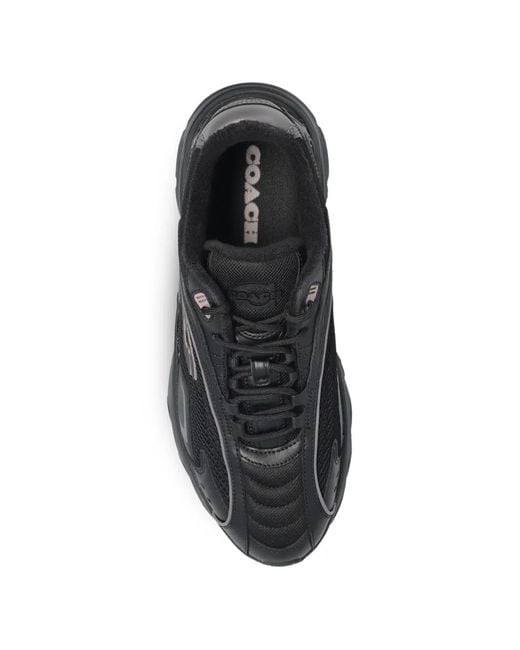 COACH Black Speed Runner Sneakers for men
