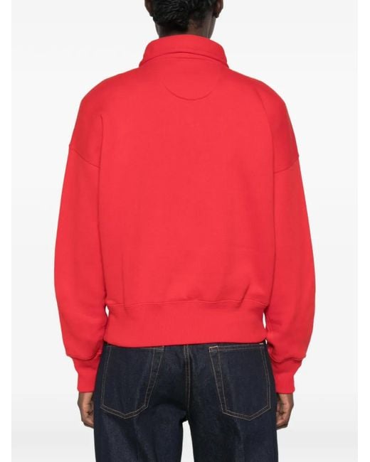 Polo Ralph Lauren Quarter-Zip Logo-Embroidered Polo Sweater