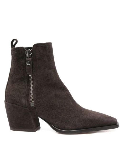 Agl Attilio Giusti Leombruni Brown 65Mm Pointed-Toe Boots