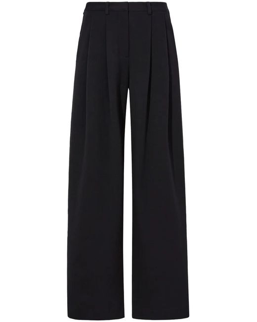 Proenza Schouler Blue Eleanor Wide-Leg Trousers